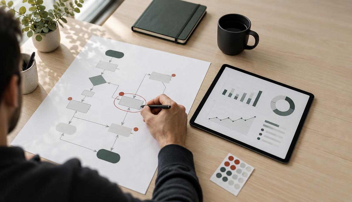 Diagnóstico operacional: como descobrir o que vale automatizar
